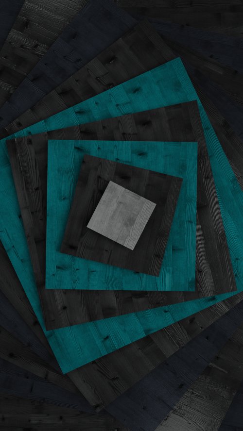 Teal and Black Squares - Related StockWalls wallpaper
