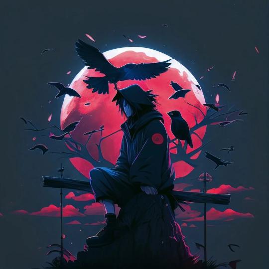 Sasuke Crow Moon - Related OpersCraft wallpaper