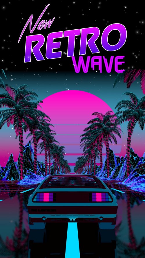Retro Synthwave Car Wallpaper - Related OpersCraft wallpaper