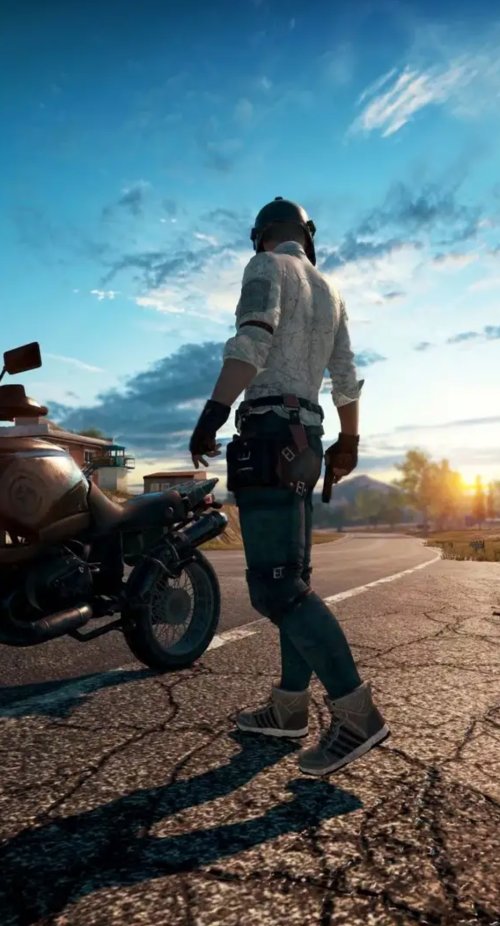 PUBG Soldier and Motorcycle - Related OpersCraft wallpaper