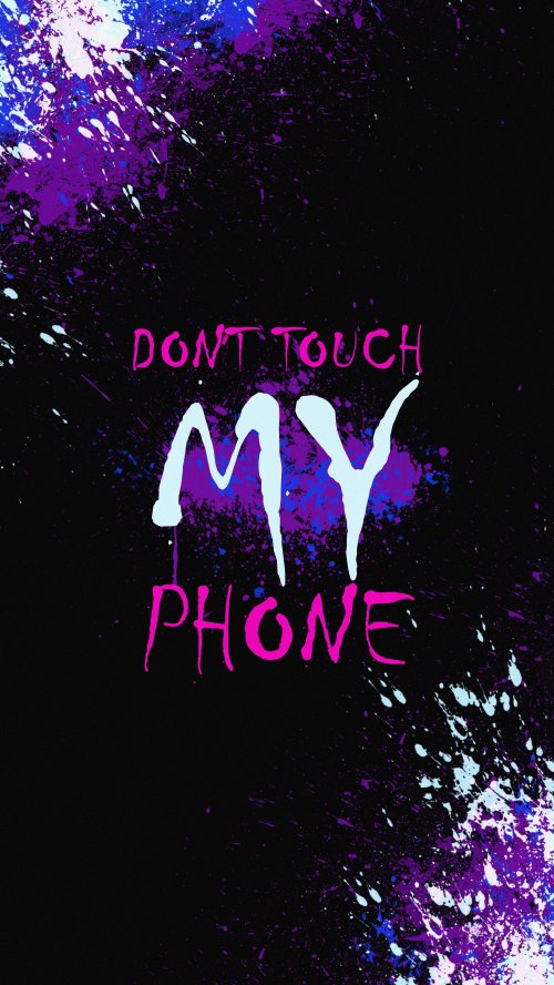 Don't Touch My Phone - Related OpersCraft wallpaper