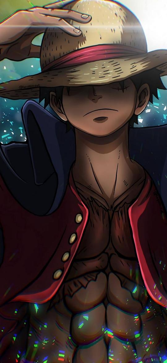 Luffy's Straw Hat Portrait - anime Wallpaper