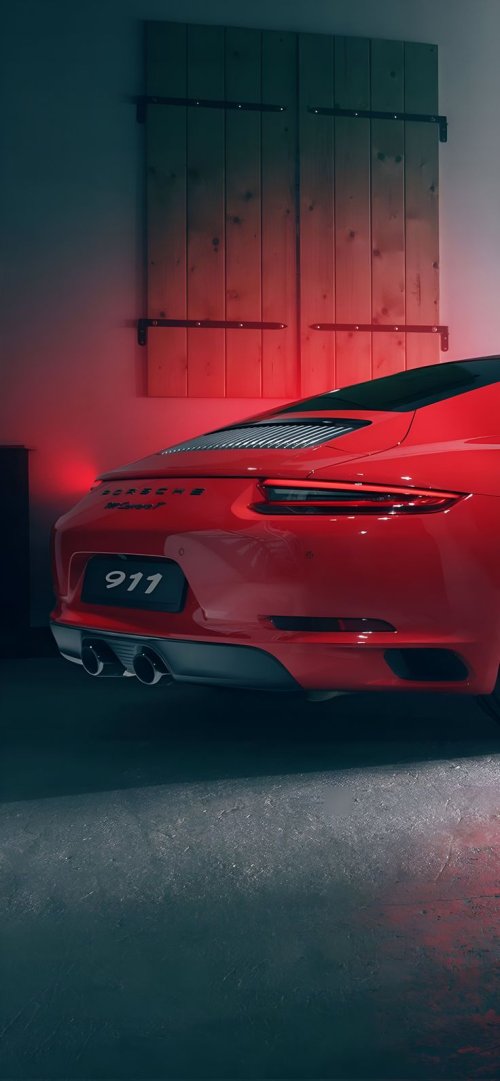 Red Porsche 911 Sportscar - porsche Wallpaper