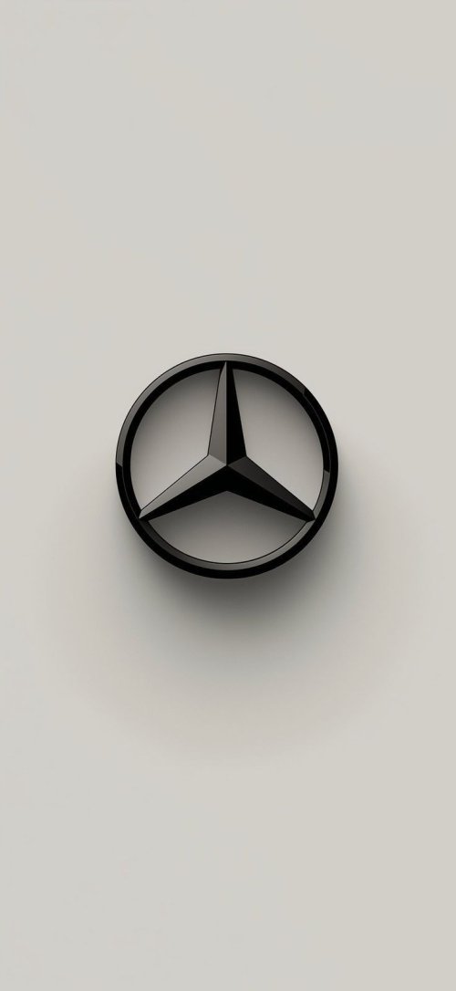 Minimalist Mercedes Logo Wallpaper - Related OpersCraft wallpaper