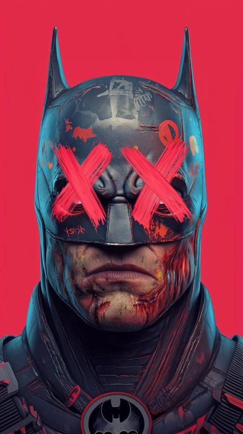 Gritty Batman Graffiti Portrait - Related OpersCraft wallpaper