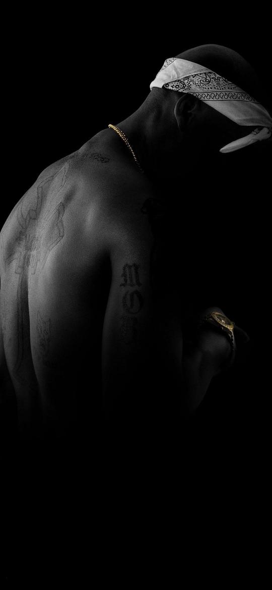 2Pac Dark Portrait - Related OpersCraft wallpaper