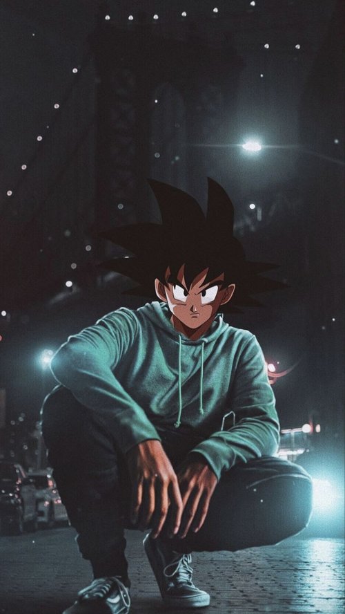 Goku Urban Night Hoodie - Related OpersCraft wallpaper