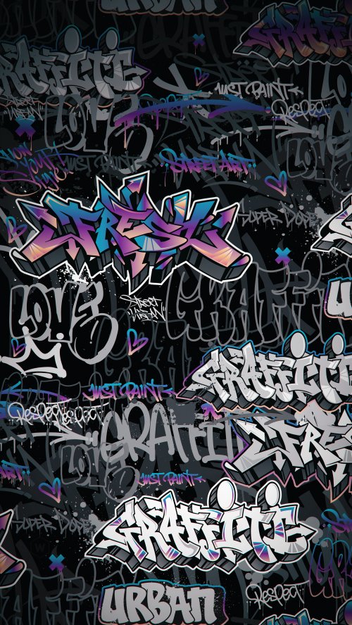 Vibrant Urban Graffiti Art - graffiti Wallpaper