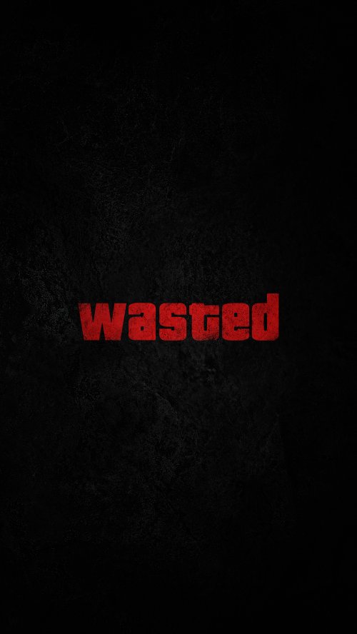 Wasted Gaming Text Wallpaper - Related OpersCraft wallpaper