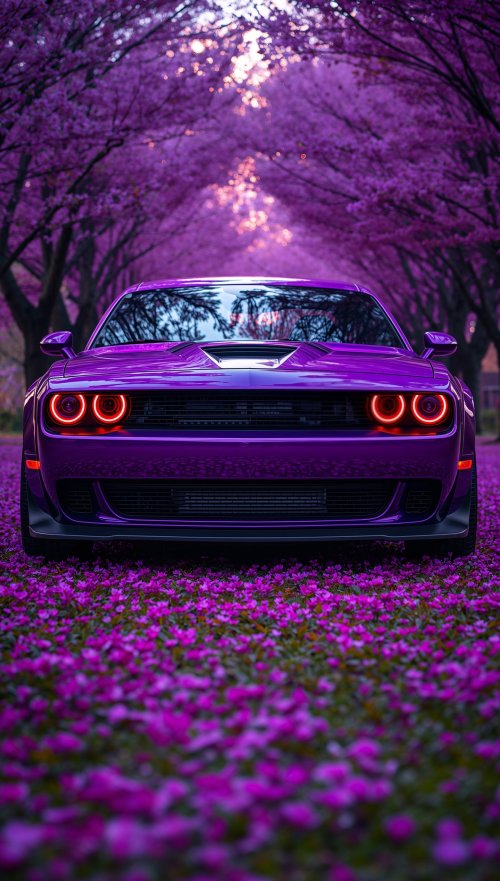 Purple Dodge Challenger Wallpaper - Related StockWalls wallpaper