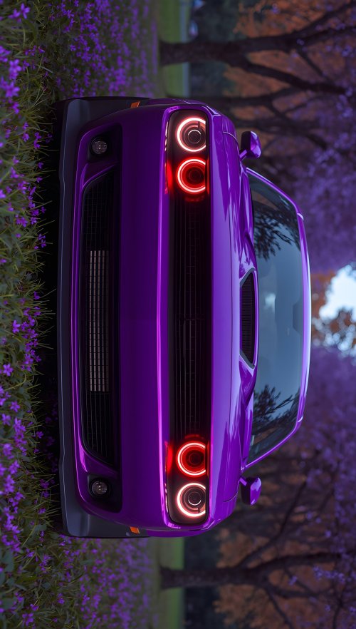 Purple Dodge Challenger Wallpaper - Related OpersCraft wallpaper