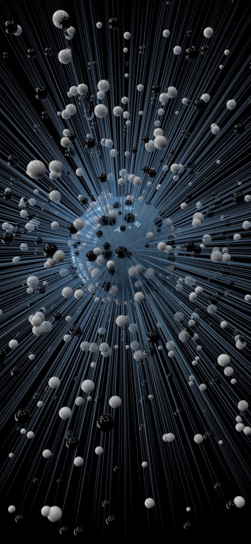 3D_Spheres_and_Lines_Explosion - Related StockWalls wallpaper