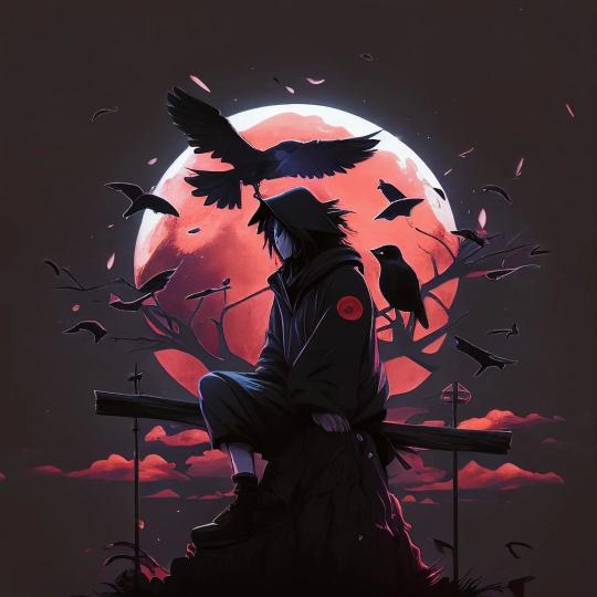 Sasuke's Crimson Moon - Related OpersCraft wallpaper
