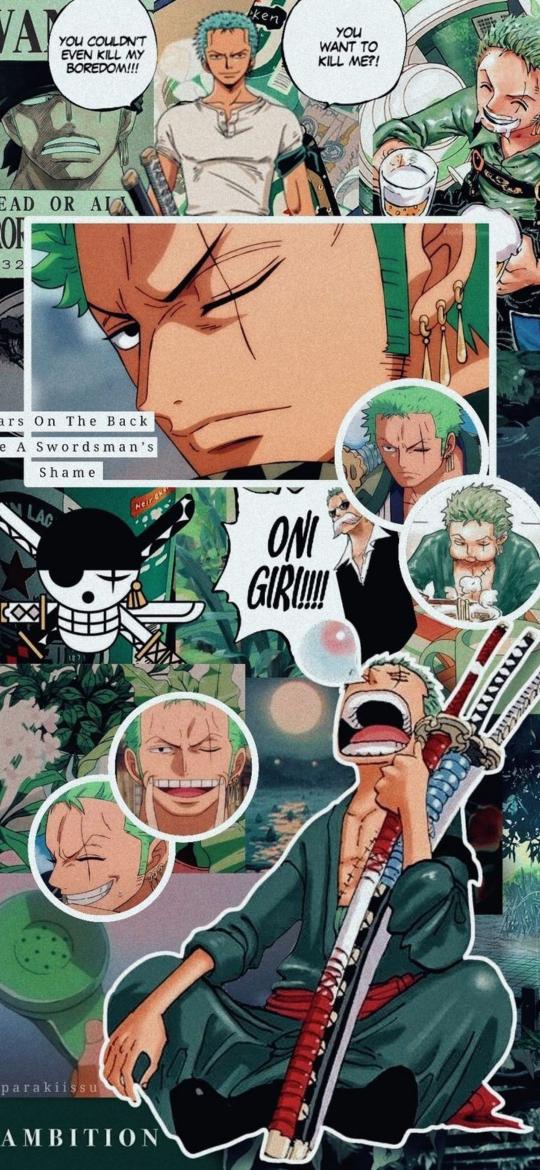 Zoro Collage Wallpaper - Related OpersCraft wallpaper
