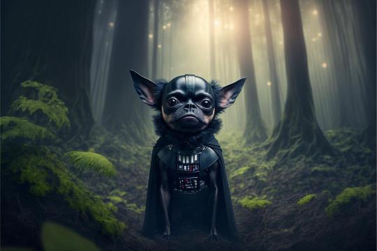 Darth Vader Chihuahua Forest - Related OpersCraft wallpaper