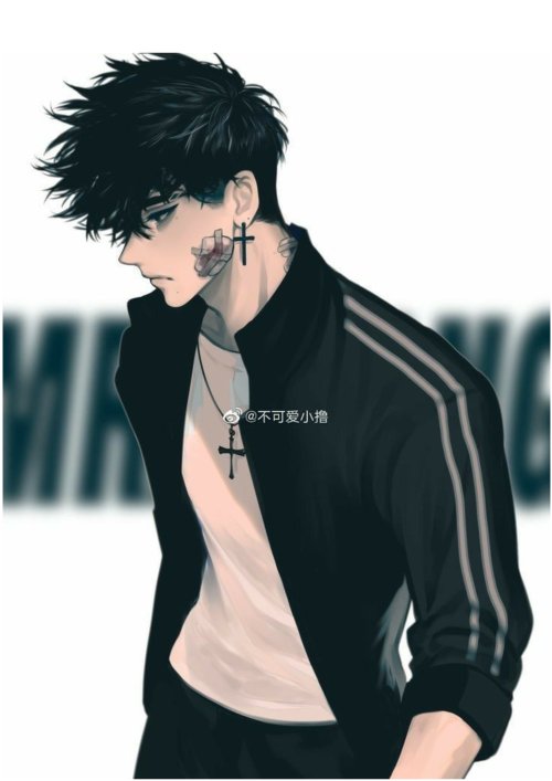 Cool Anime Boy Portrait - Related StockWalls wallpaper
