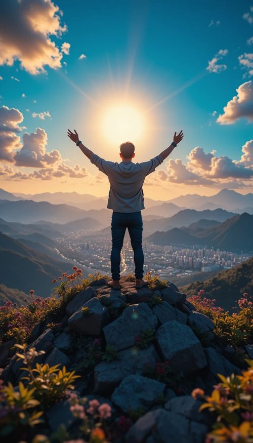 Man Reaching For Success - Related OpersCraft wallpaper