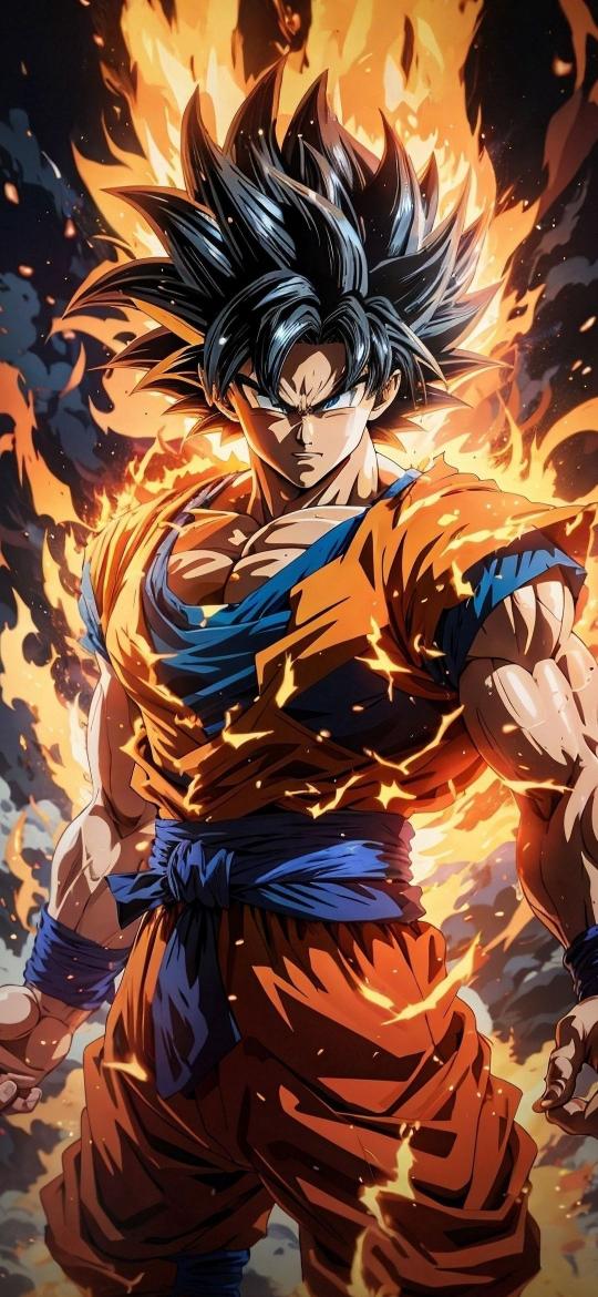 Goku Super Saiyan Fire - Related OpersCraft wallpaper