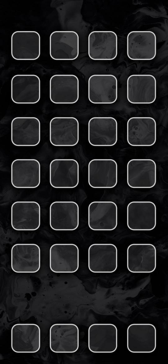 Dark App Grid Wallpaper - Related StockWalls wallpaper