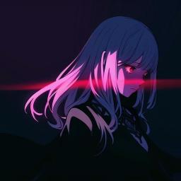 Neon Anime Girl - Related OpersCraft wallpaper