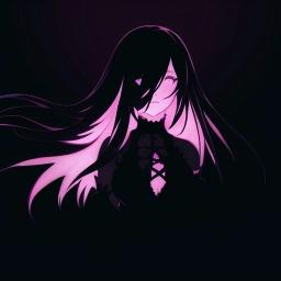 Anime Girl Purple Glow - Related OpersCraft wallpaper