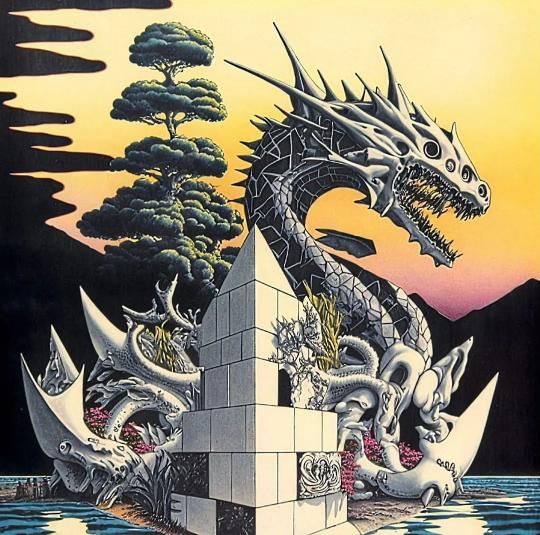Dragon Pyramid Landscape - Related OpersCraft wallpaper