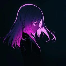 Neon Anime Girl - Related OpersCraft wallpaper