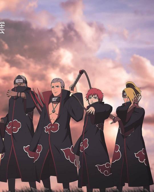 Akatsuki Sunset Silhouette - Related OpersCraft wallpaper
