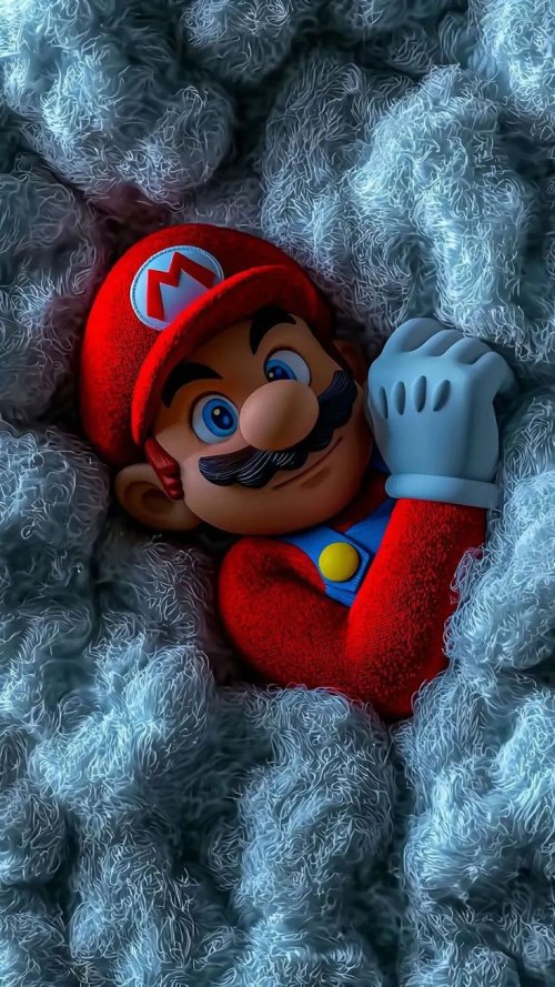 Cozy Mario Resting Wallpaper - Related StockWalls wallpaper