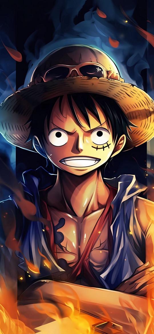 Luffy Fierce Gaze Wallpaper - Related StockWalls wallpaper