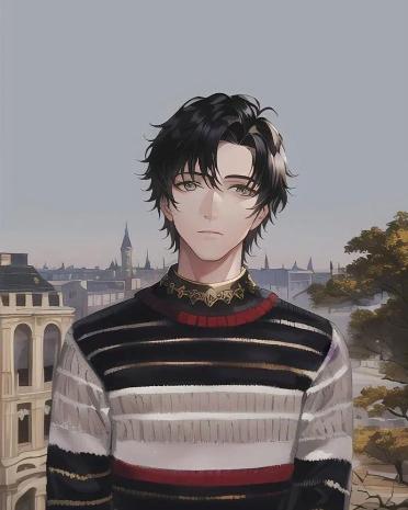 Anime Boy Cityscape Portrait - Related OpersCraft wallpaper