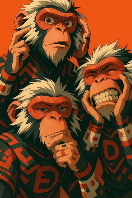 Three Wise Monkeys Art - Related OpersCraft wallpaper