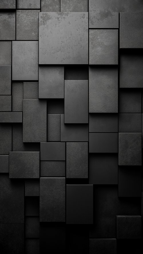 Abstract Black Cubes - Related OpersCraft wallpaper