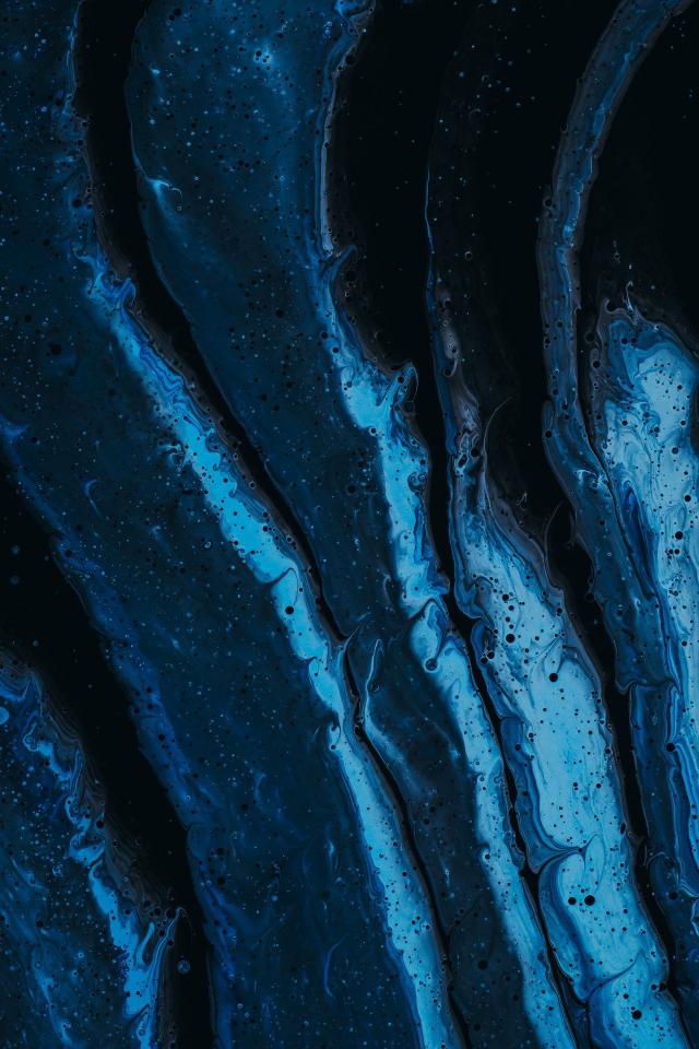 Abstract Blue Fluid Art - Related StockWalls wallpaper