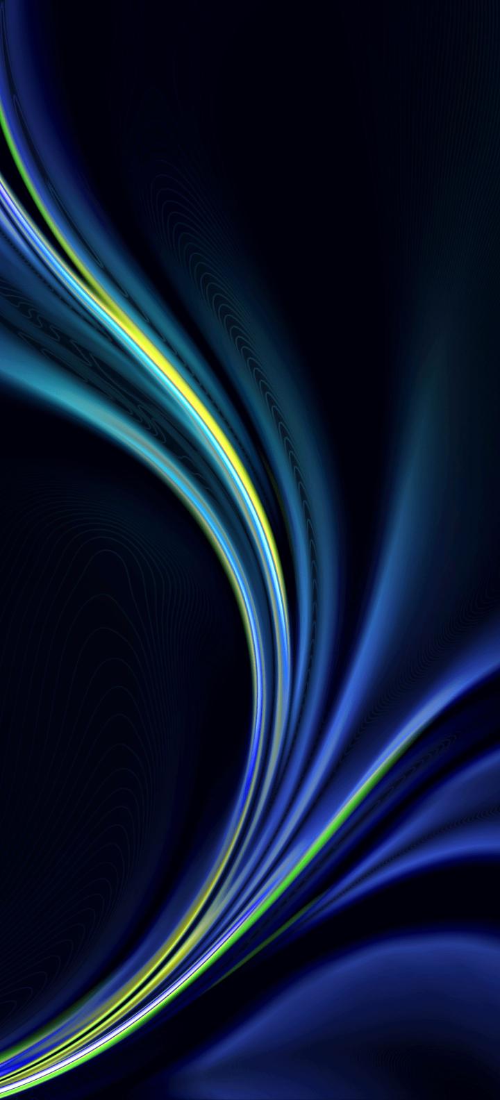 Abstract Blue Light Trails - Related StockWalls wallpaper