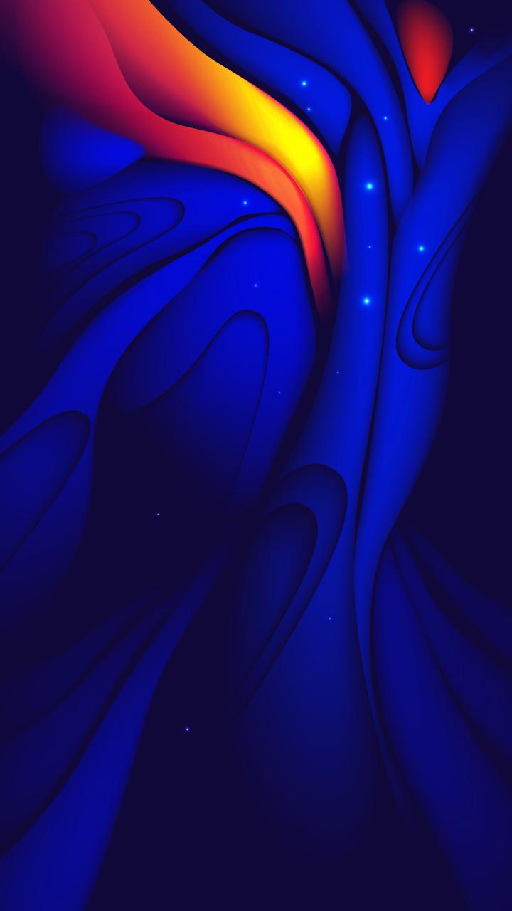 Abstract Blue Light Waves - Related OpersCraft wallpaper