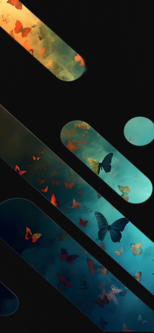 Abstract Butterfly Swarm - Related StockWalls wallpaper