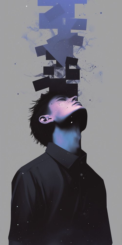 Abstract Contemplation Portrait - Related StockWalls wallpaper
