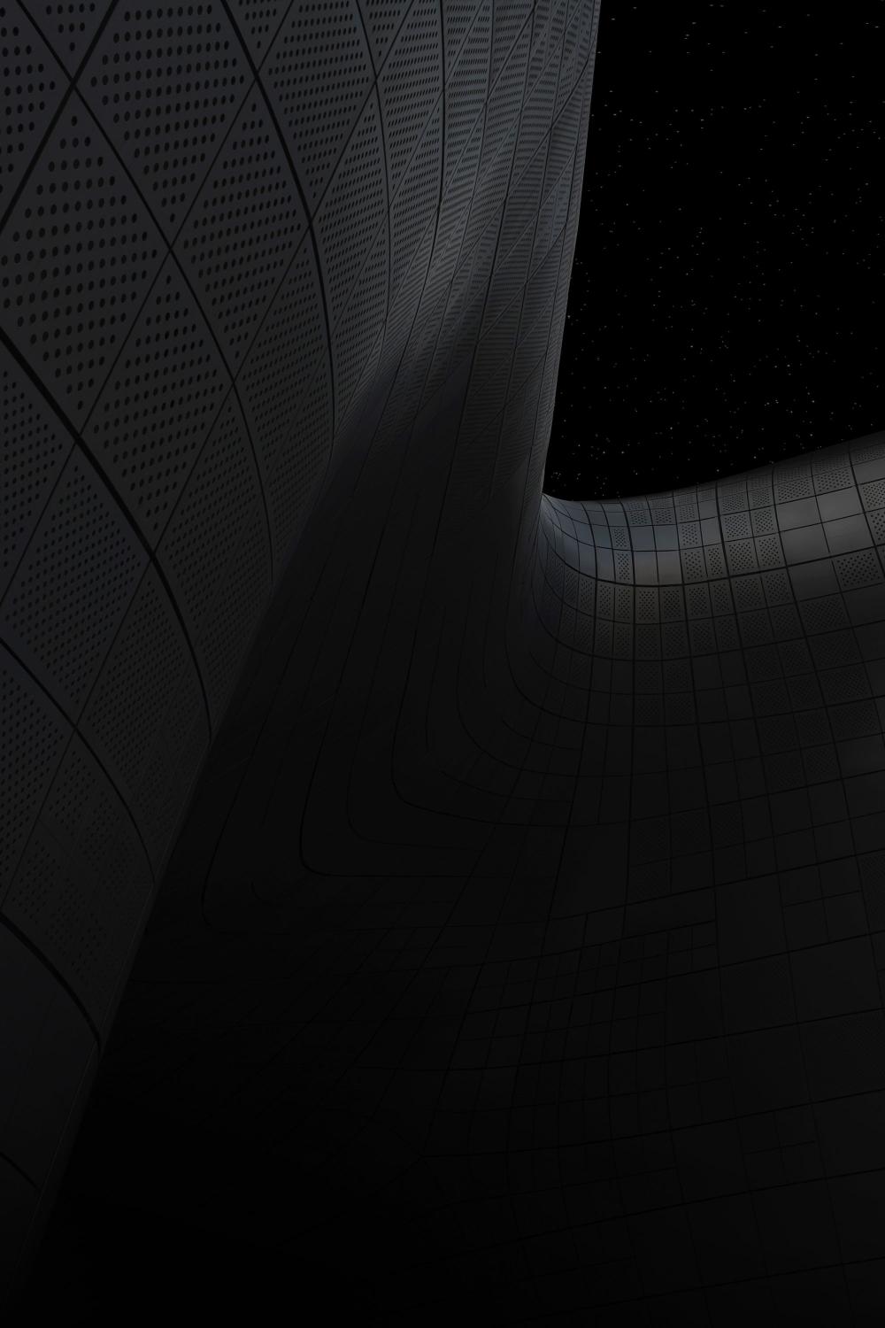 Abstract Dark Architecture - Related OpersCraft wallpaper