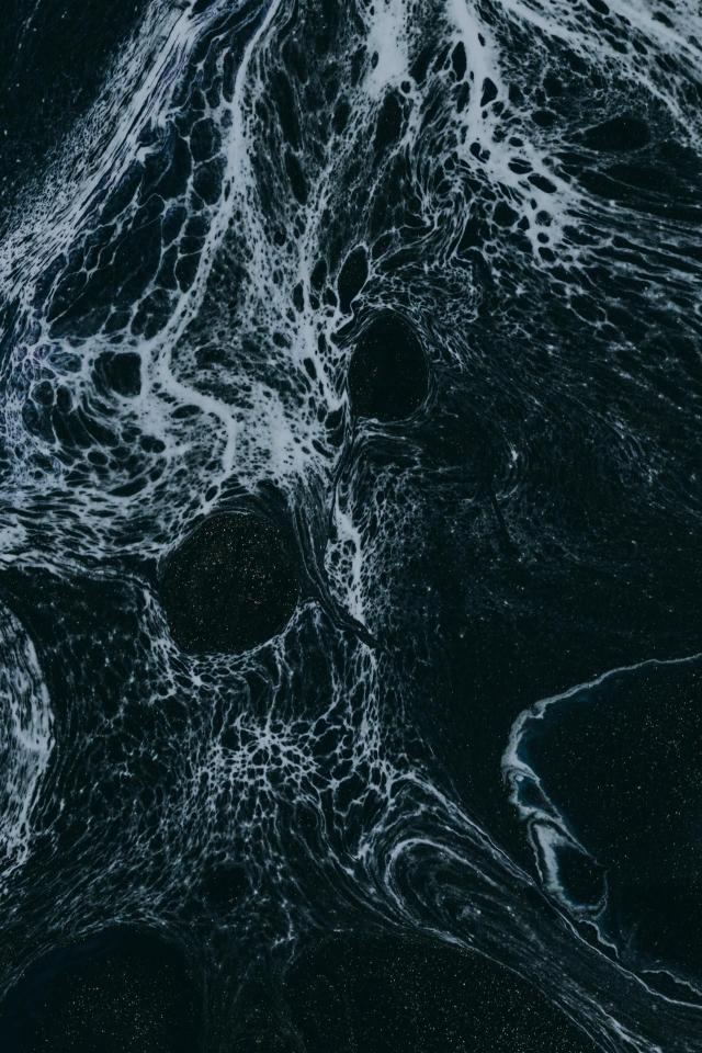 Abstract Dark Ocean Swirls - Related StockWalls wallpaper