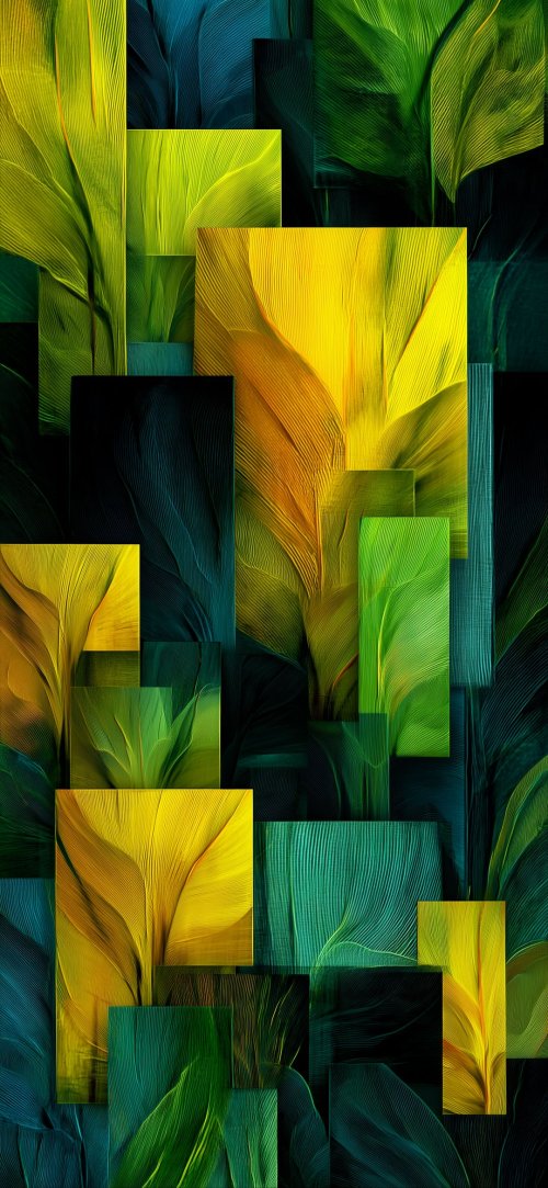 Abstract Feather Mosaic - Related StockWalls wallpaper