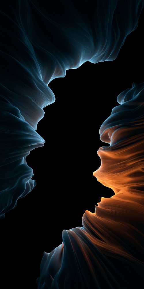 Abstract Flowing Forms - Related StockWalls wallpaper