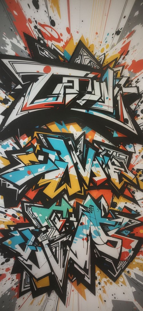 Abstract Graffiti Art Explosion - Related StockWalls wallpaper