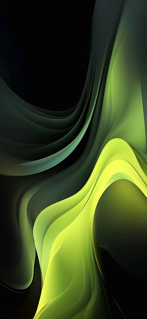 Abstract Green Waves - Related StockWalls wallpaper