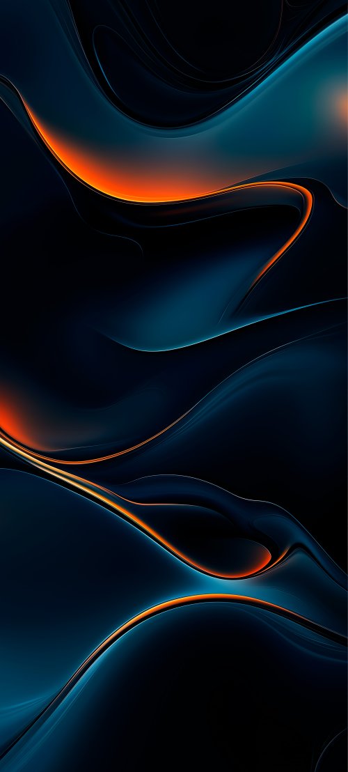 Abstract Neon Waves - Related StockWalls wallpaper