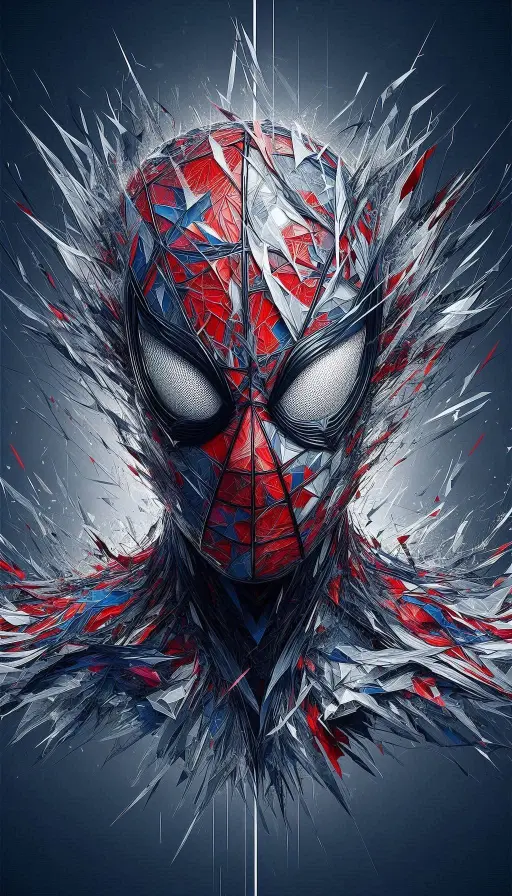 Abstract Spider-Man Shattered - Related OpersCraft wallpaper
