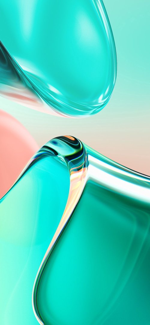 Abstract Teal Swirls - Related OpersCraft wallpaper