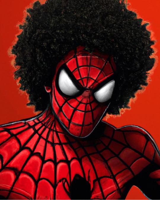 Afro Spider-Man Portrait - Related OpersCraft wallpaper