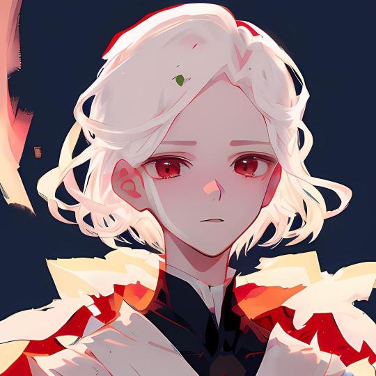 Albino Anime Character Portrait - Related Darkify wallpaper