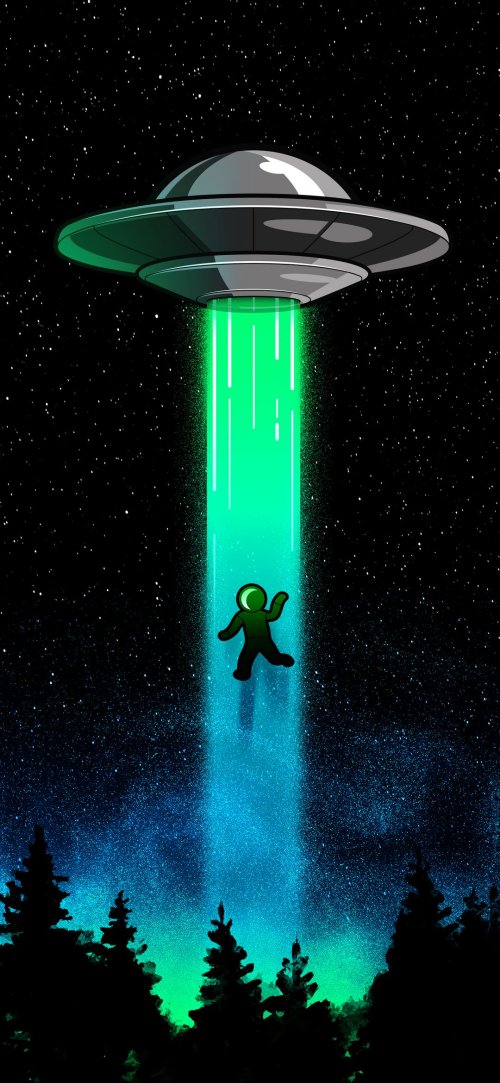 Alien Abduction in Space